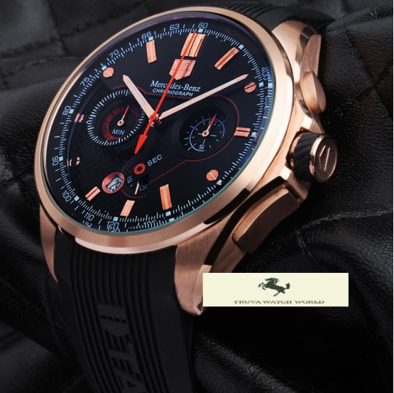 HK1186 TAG HEUER GRAND CARRERA MERCEDES BENZ ROSE GOLD